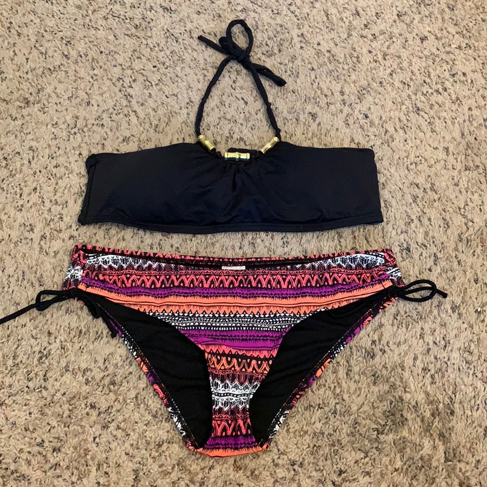 Aztec print bikini
